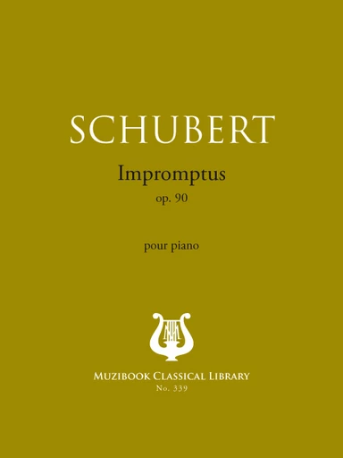 Impromptus op. 90 - Franz Schubert - Muzibook Publishing