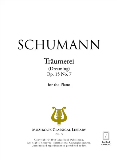 Rêverie op. 15 n° 7 - Robert Schumann - Muzibook Publishing