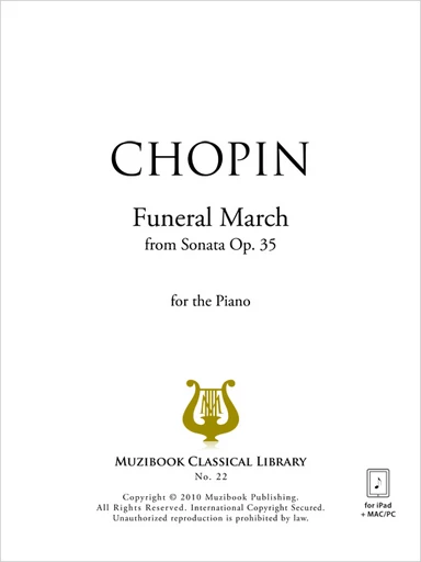 Marche funèbre - Frédéric Chopin - Muzibook Publishing