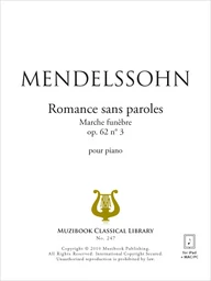 Romance sans paroles op. 62 n° 3