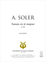 Sonate en ré majeur n° 84