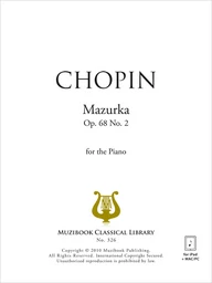 Mazurka en la mineur op. 68 n° 2