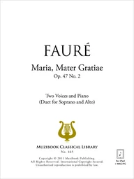 Maria, Mater Gratiae op. 47 n° 2