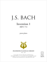 Invention n° 1 en do majeur BWV 772