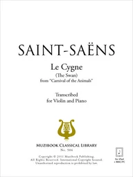 Le Cygne (transcription violon)