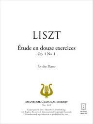 Étude en douze exercices op. 1 n° 1