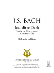 Jesu, dir sei Dank (Cantate n° 142)