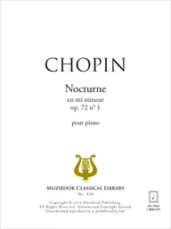 Nocturne en mi mineur op. 72 n° 1 (posth.)