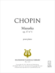 Mazurka en la mineur op. 17 n° 4