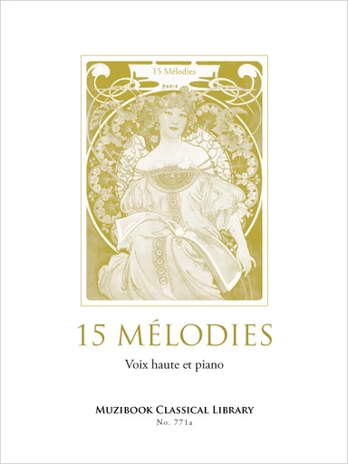 15 Mélodies célèbres -  Divers (chant) - Muzibook Publishing