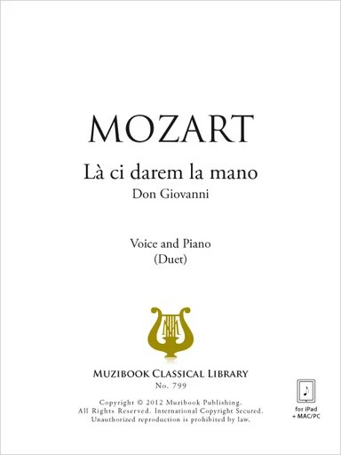 Là ci darem la mano - Wolfgang Amadeus Mozart - Muzibook Publishing