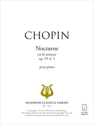 Nocturne en fa mineur op. 55 n° 1