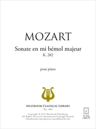 Sonate en mi bémol majeur K 282