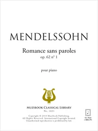 Romance sans paroles op. 62 n° 1