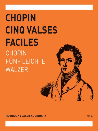 5 Valses Faciles - Frédéric Chopin - Muzibook Publishing