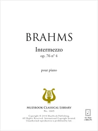 Intermezzo op. 76 n° 4