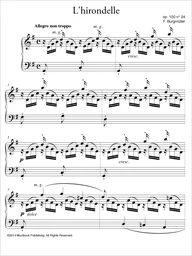 L'hirondelle op. 100 n° 24