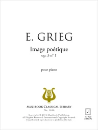 Image poétique op. 3 n° 1