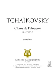 Chant de l'alouette op. 37a n° 3