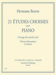 21 Études choisies pour piano