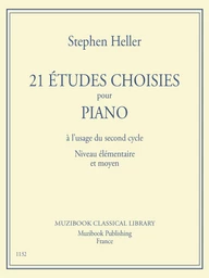 21 Études choisies pour piano