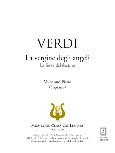 La vergine degli angeli - Giuseppe Verdi - Muzibook Publishing