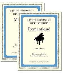 Les Trésors du répertoire romantique et moderne pour piano (2 volumes)