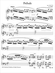 Prélude en si mineur op. 119 n° 8